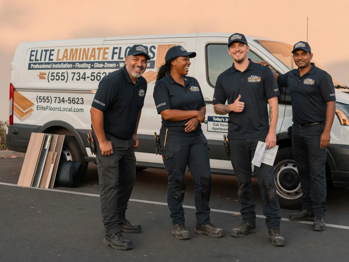 Laminate flooring installation company in Dunfermline, IL